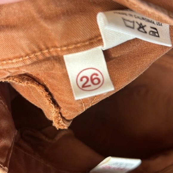 J BRAND BURNT ORANGE JEANS SIZE 26 - Picture 5 of 6